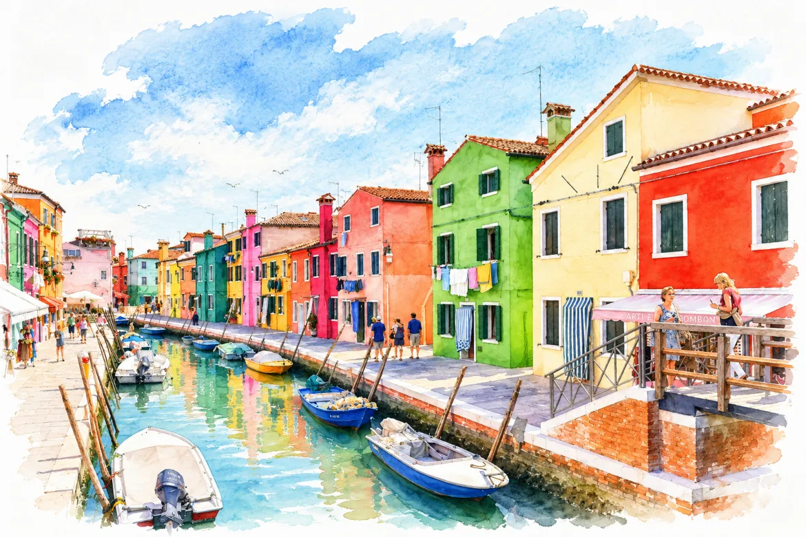 Burano, the Island of Colour and Lace