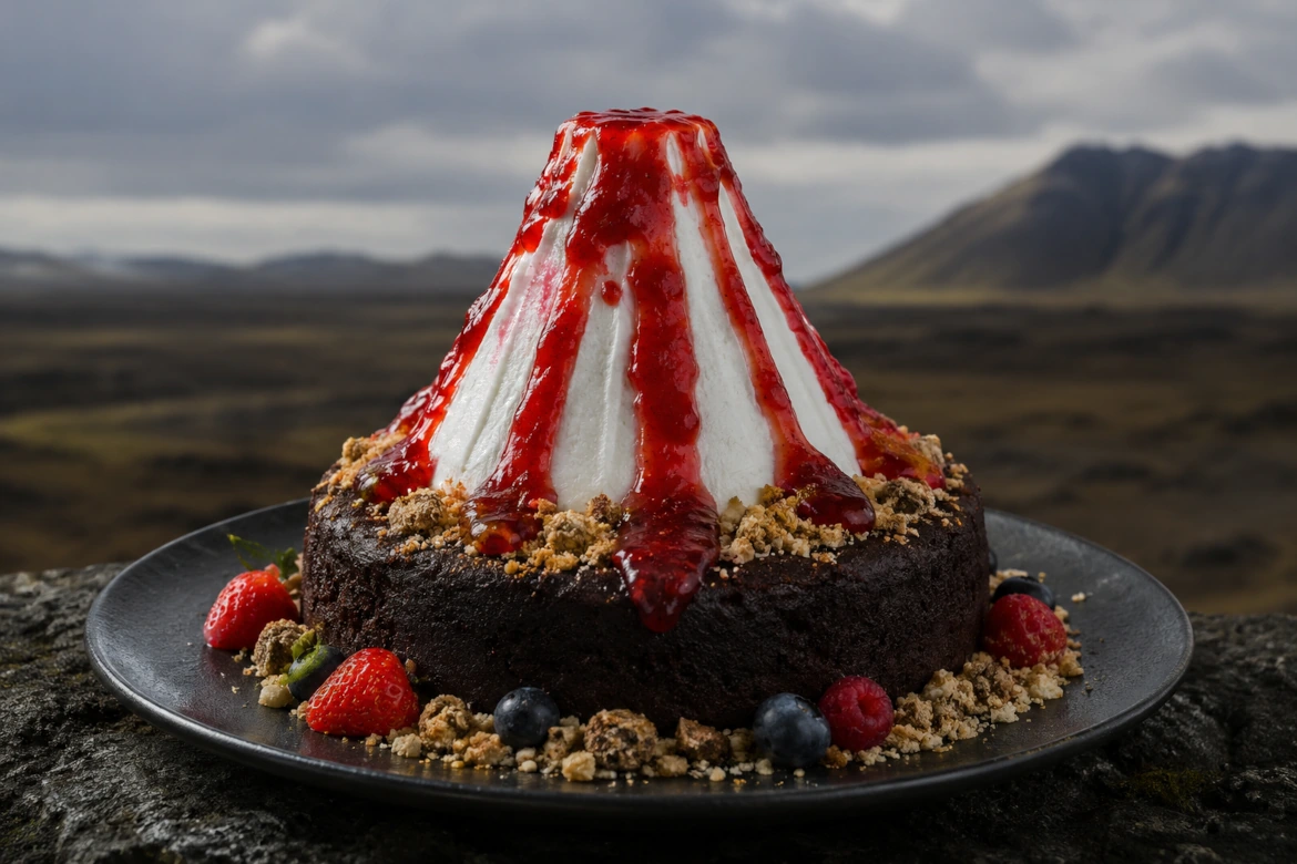 Icelandic Volcano Cake