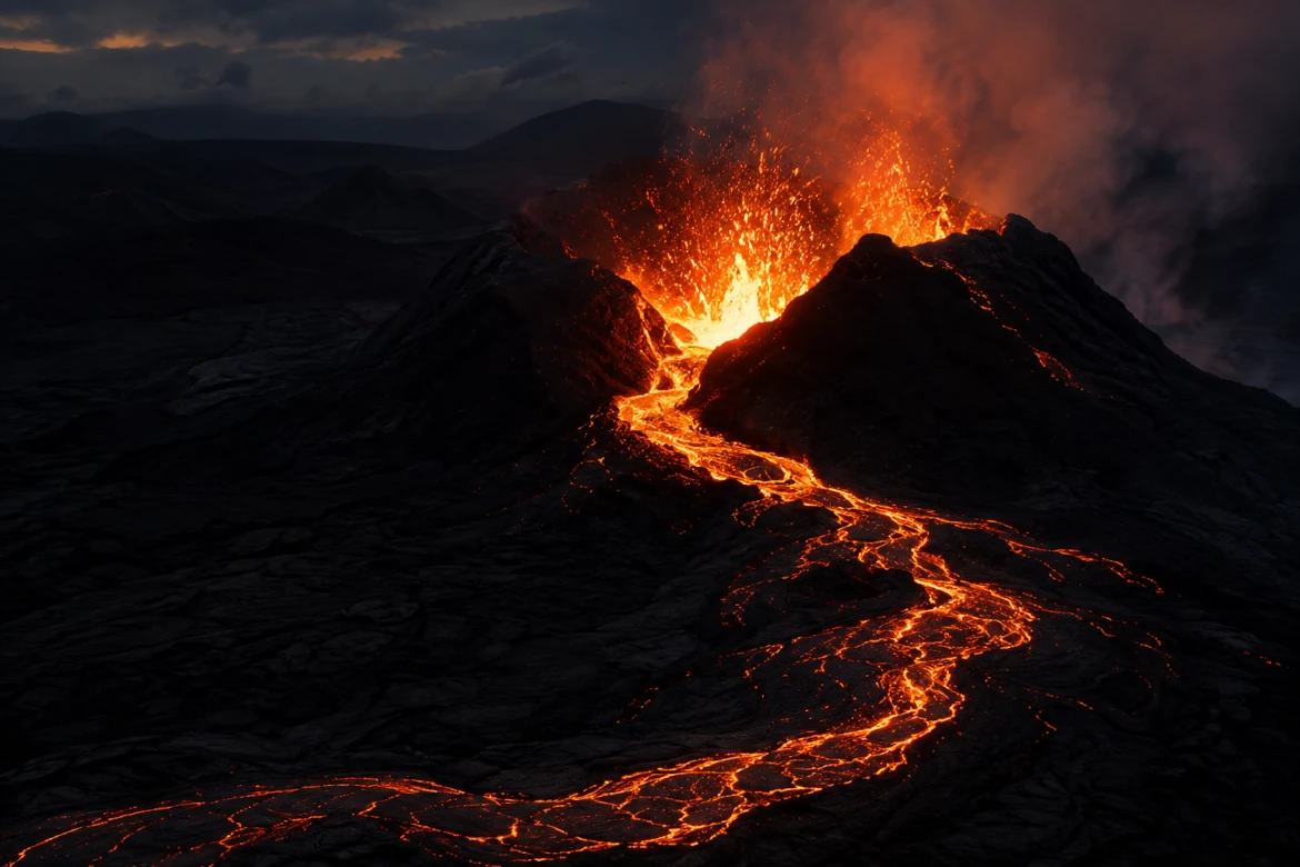 Fagradalsfjall Volcano, Iceland
