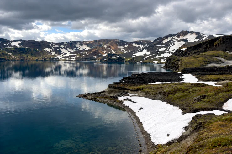Öskjuvatn at Askja: Iceland’s Deep Crater Lake
