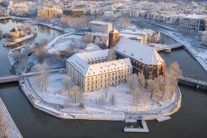 Sand Island Winter Wrocław