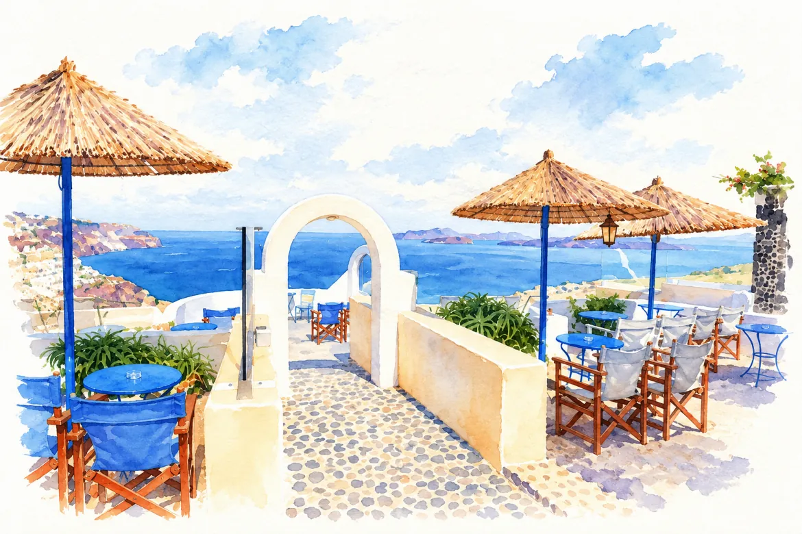 Stay in Santorini: Find the Best Area With Stay22’s Map